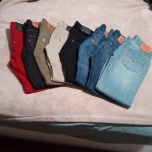 Boys Levi jeans sold separately